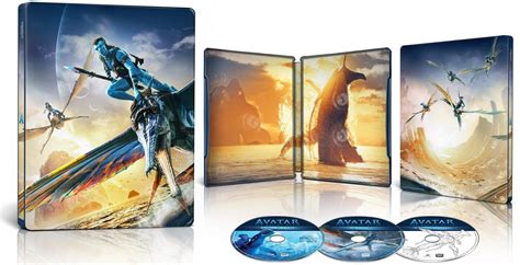 Avatar: The Way of Water 3D Limited Steelbook Edition 2 Blu。